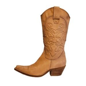 NWOB PENNY LOVES KENNY High Noon Leather Western Boot Size 6